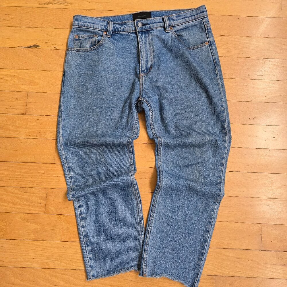 Rolla's | Relaxo medium wash skater relaxed fit jeans | MENS 33'